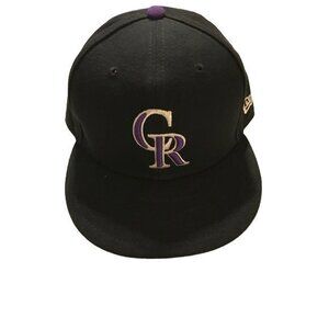 Colorado Rockies Men’s MLB Fitted Hat New Era 7‎ 3/8